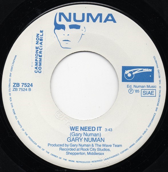 ZB 7524 B Side Label.