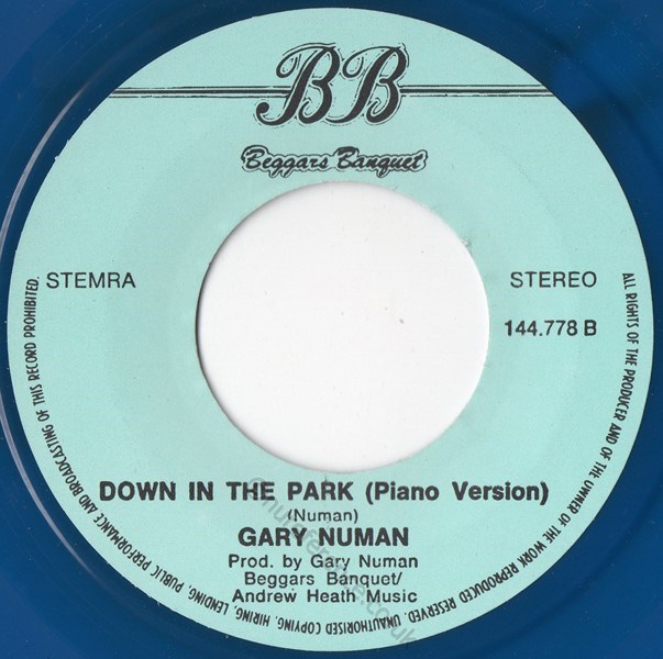 144.778 B Side Label.