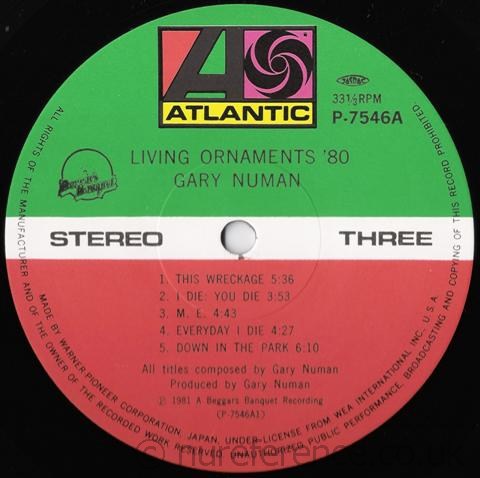 P-7546A 'C' Side Label.