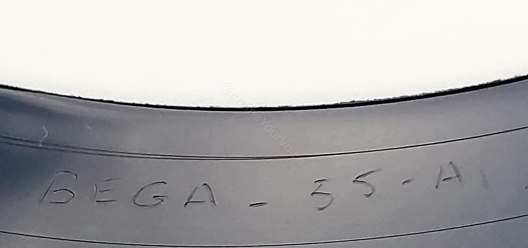 BEGA 55 UK A Side White Label Matrix.