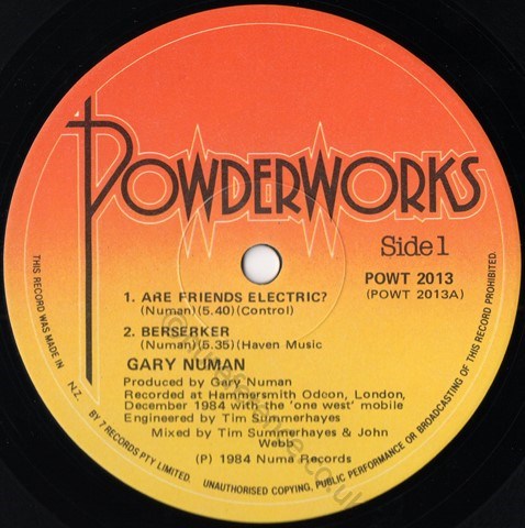 POWT 2013 A Side Label.
