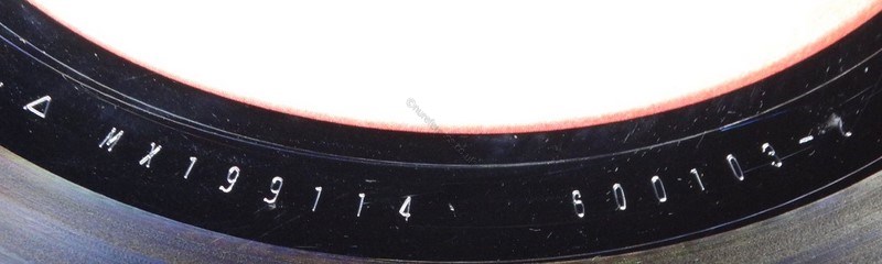 600049 'B' Side Label.