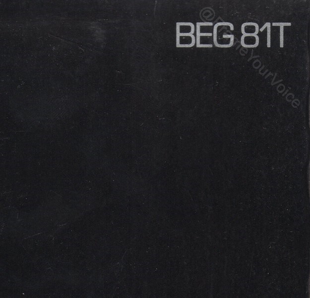 BEG 81T Back Detail