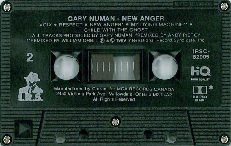 IRSC-82005 B Side Label.