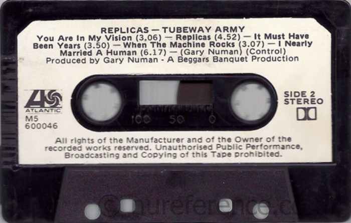M5 600046 'B' Side Label
