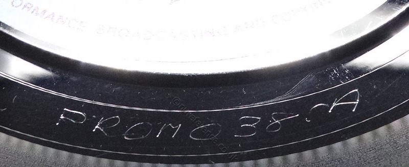 PROMO 38 A Side Matrix.