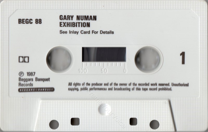 BEGC 88 'A' Label.
