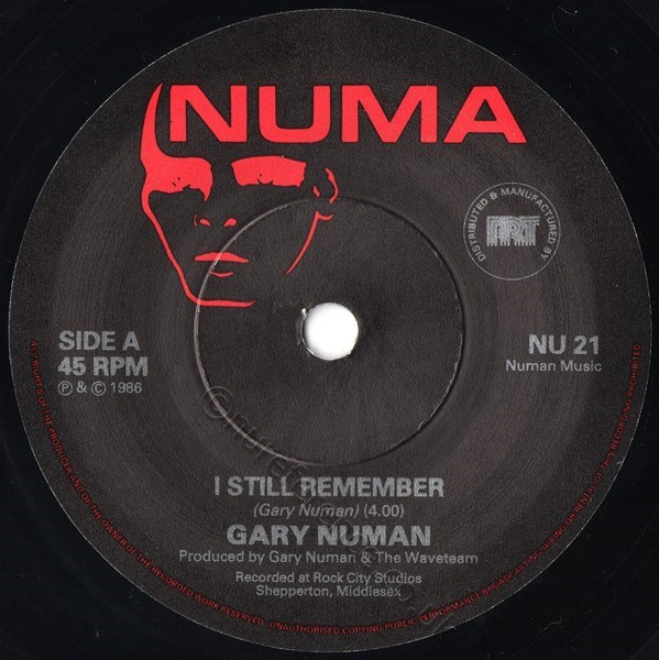 NU 21 A Side Label
