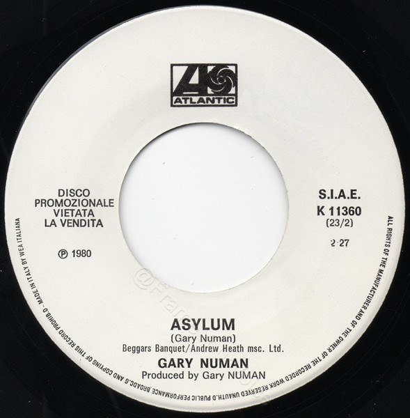 K 11360 B Promo Side Label.
