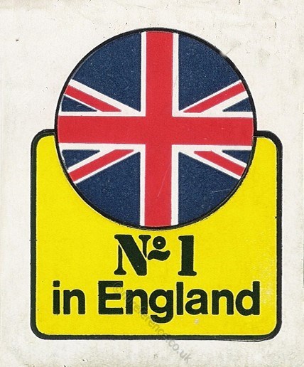 INT 111.524 GB Flag Sticker.