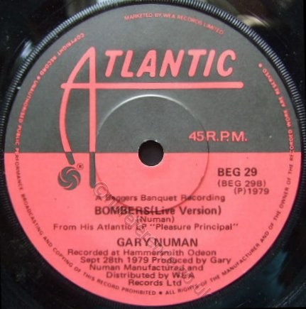 BEG 29 B side Label.