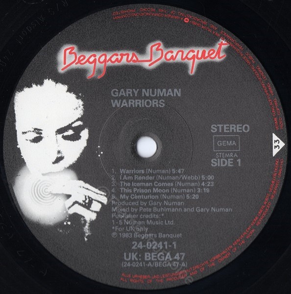 240 241-1 A Side Label.