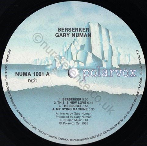 NUMA 1001 Back Cover.
