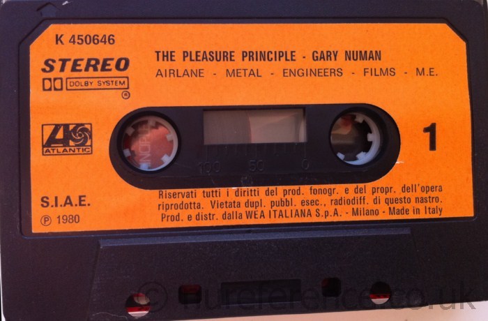 K 450646 'A' Side Label