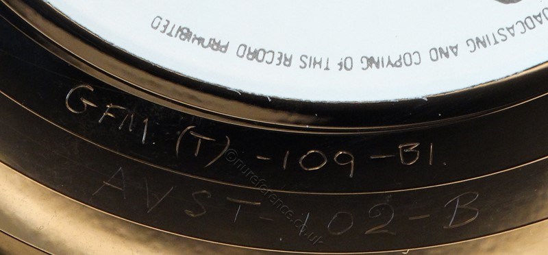 AVS 102 12 B Side Matrix.