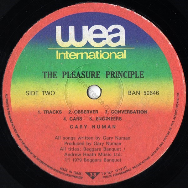 BAN 50646 'B' Side Label