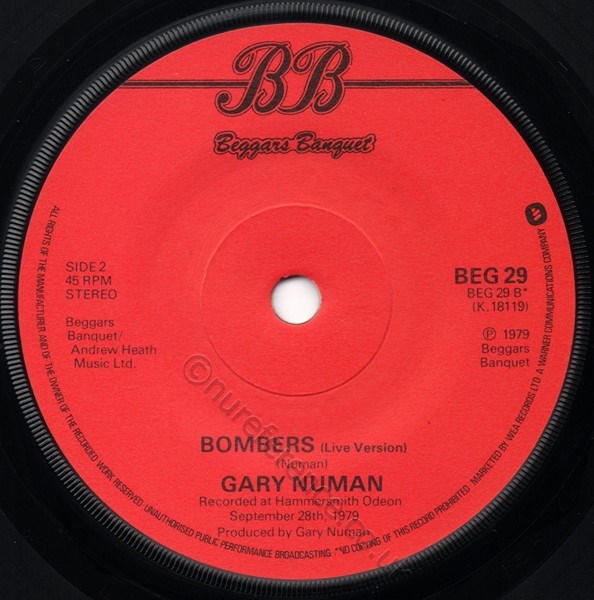 BEG 29 B Side Label