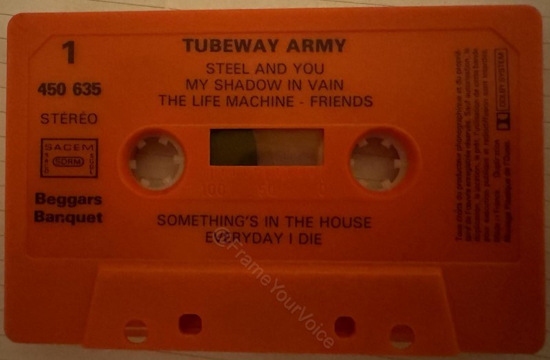 450 635 A Side Label.
