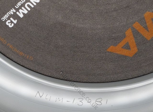 NUM 13 White Vinyl B Matrix