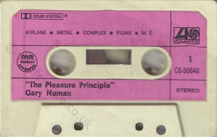 CS-50646 'A' Side Label.