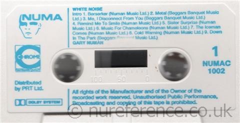 NUMAC 1002 A Side Label