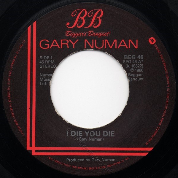 BEG 46 Cut Out A Side Label