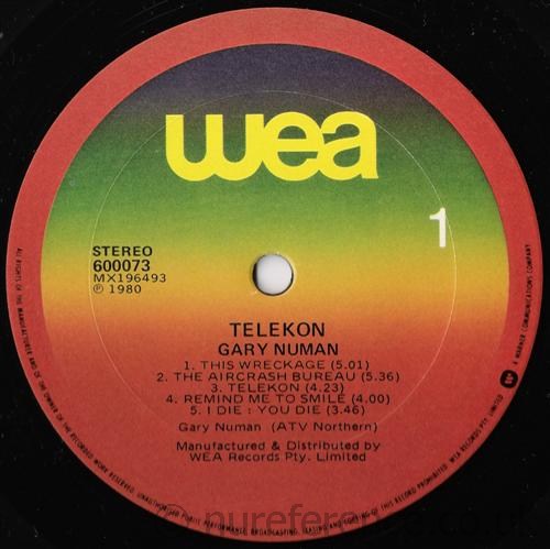 600073 A Side Label.