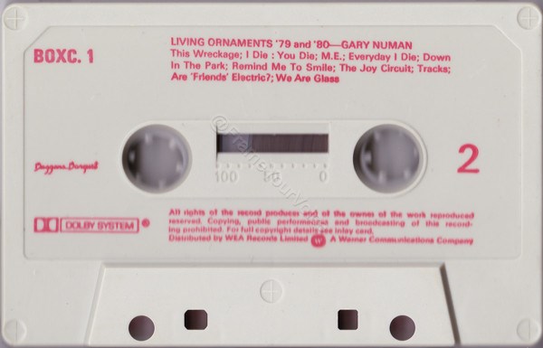 BOXC 1 B Side Label