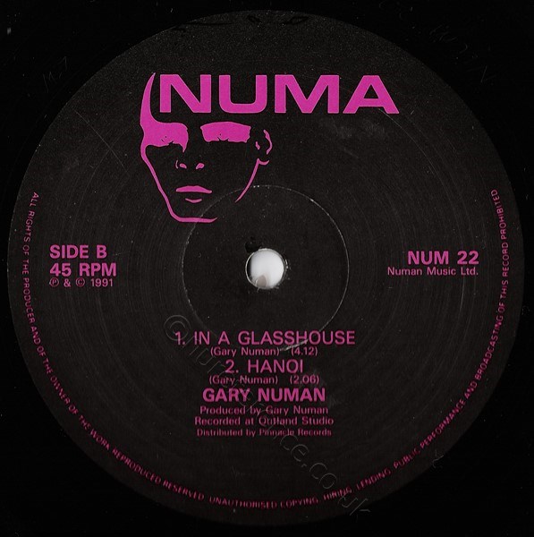 NUM 22 B Side Label