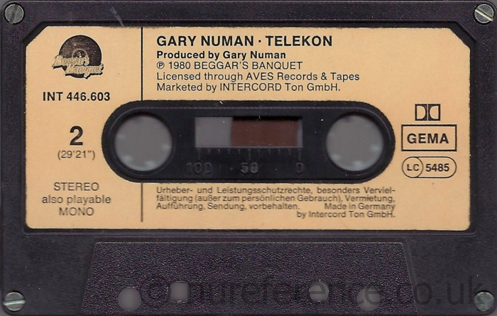 446.603 B Side Label.