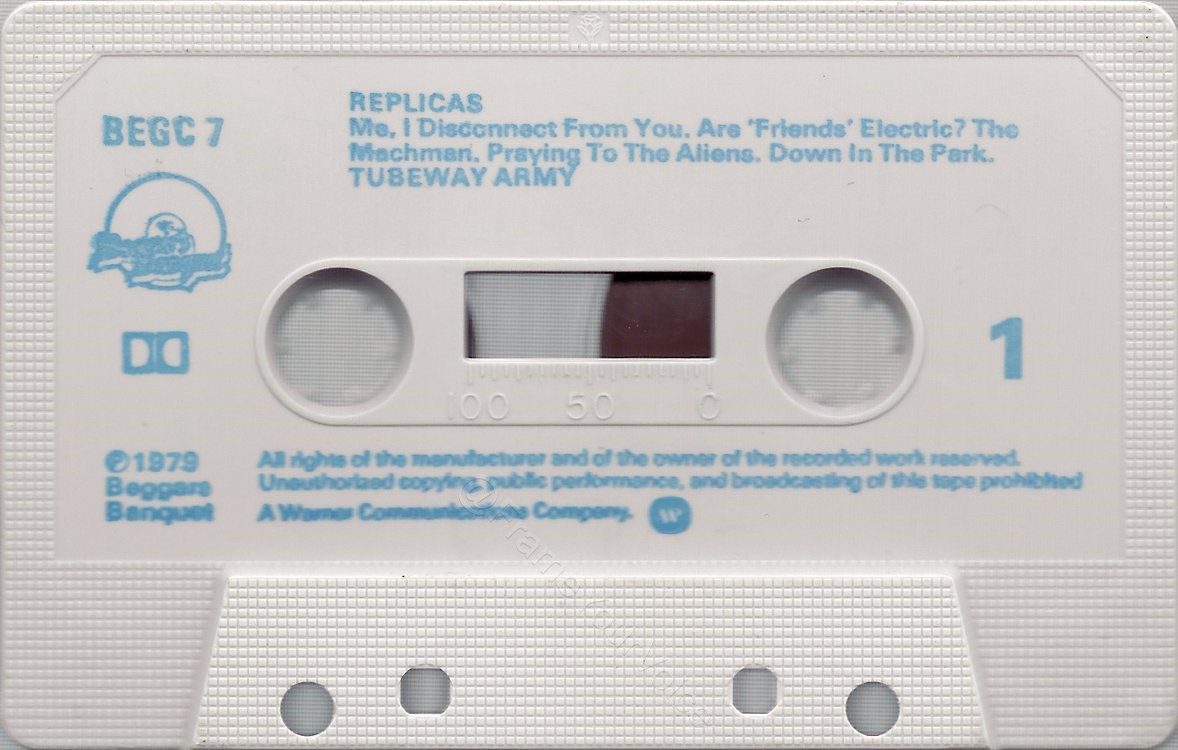 BEGC 7 Blue 'A' Label.