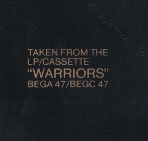 BEG 101T Back Cover