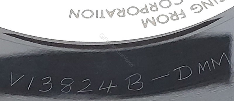 V-13824 B Side Matrix.