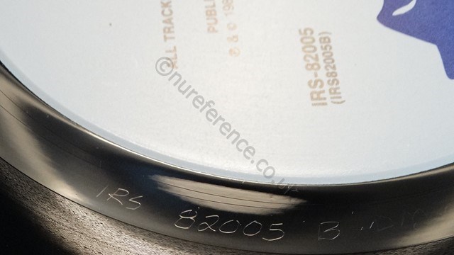 IRS-82005 Matrix Runout B.