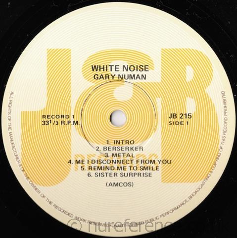 JB 215 A Side Label.