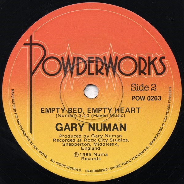 POW 0263 B Side Label.