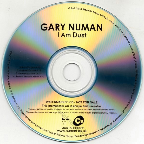 MORTALCDS03P Promo Label
