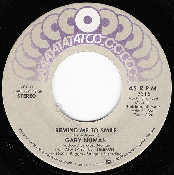 7308 SP A side Promo Label.