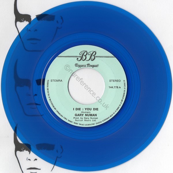 144.778 Clear Blue A Side Vinyl.