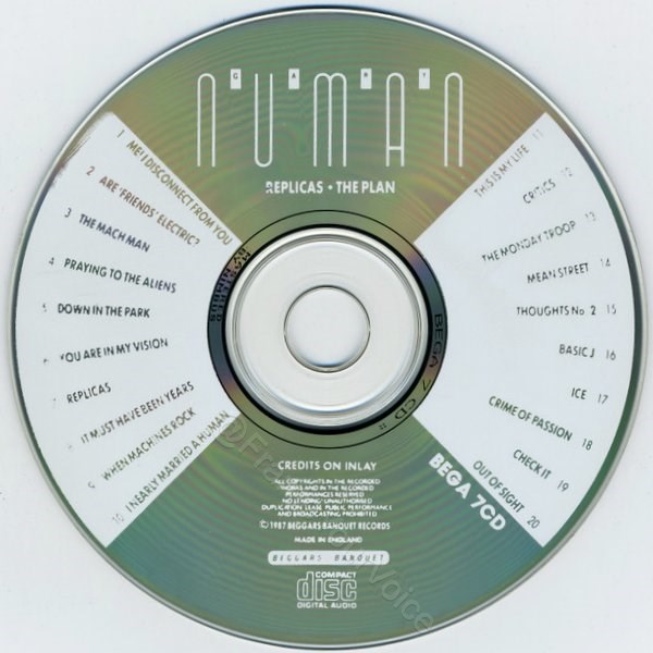 BEGA 7 CD Disc.