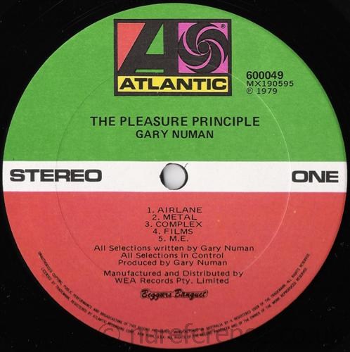 600 049 Atlantic 'A' Side Label