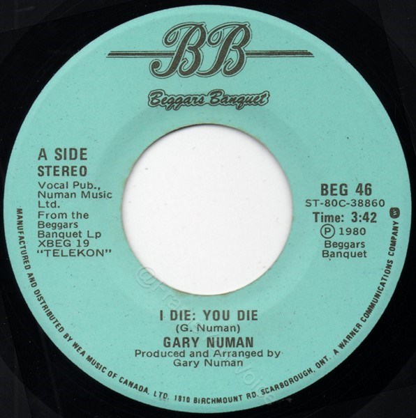 BEG 46 A side Label.