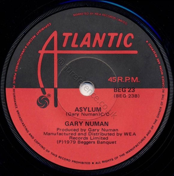 BEG 23 NZ B side Label.