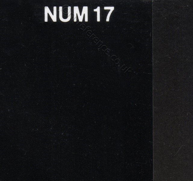 NUM 17 Back Detail