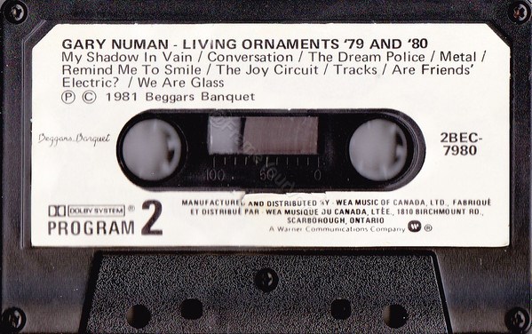 2BEC-7980 'B' Label.