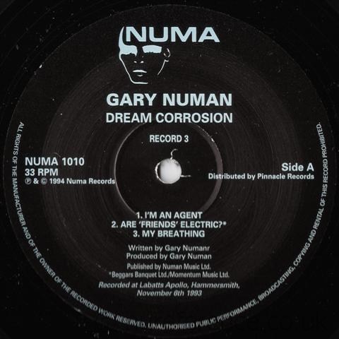 NUMA 1010 Disc 3 Side 1