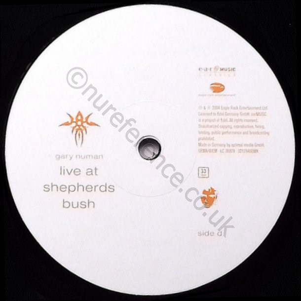 0212946EMX LP 'D' Label.