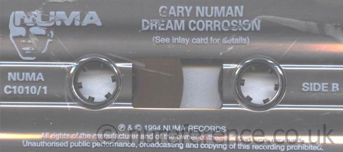 NUMAC 1010 'B' Side Label