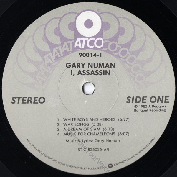 90014-1 AR A Side Label.
