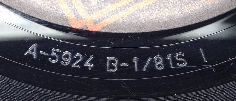 INT 111.607 B Side Matrix.